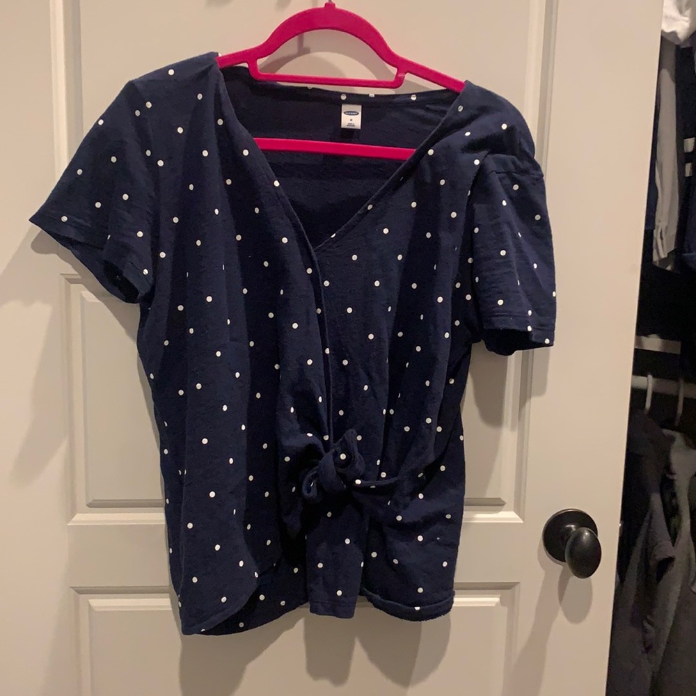 Polka dot top